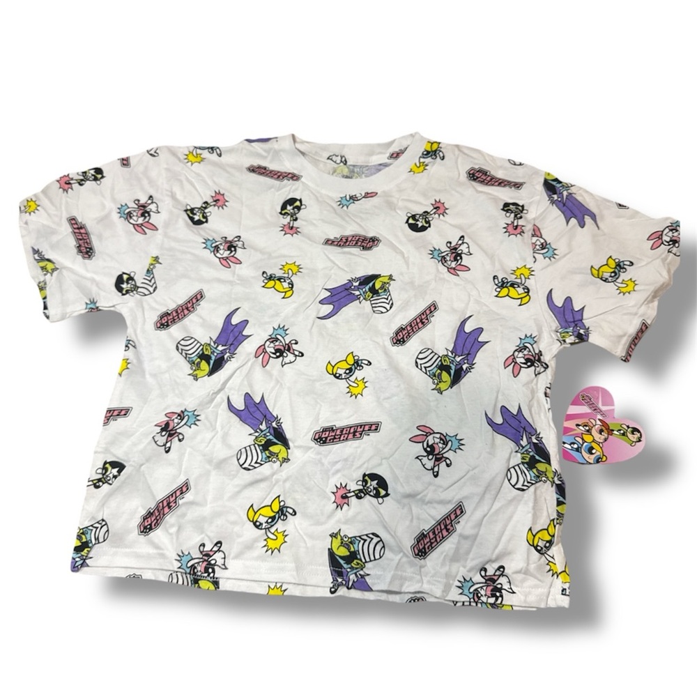 NWT powerpuff girls White T-Shirt